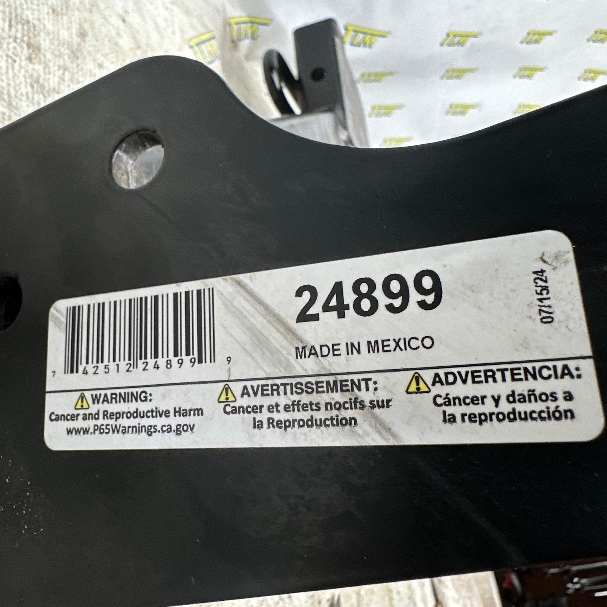 09-14 Acura TSX TL Trailer Tow Towing Hitch Bar 24899 NO BOLTS / NO HARDWARE 2009 2010 2011 2012 2013 2014