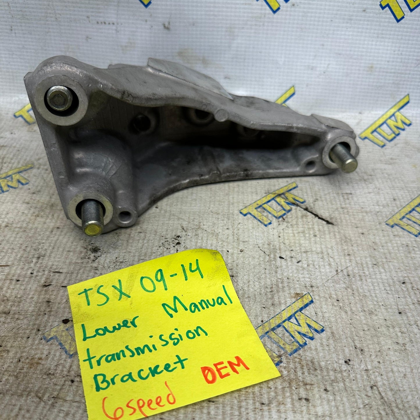 09-14 Acura TSX Transmission *MANUAL* Mounting Bracket LOWER 10 11 2012 2013 OEM