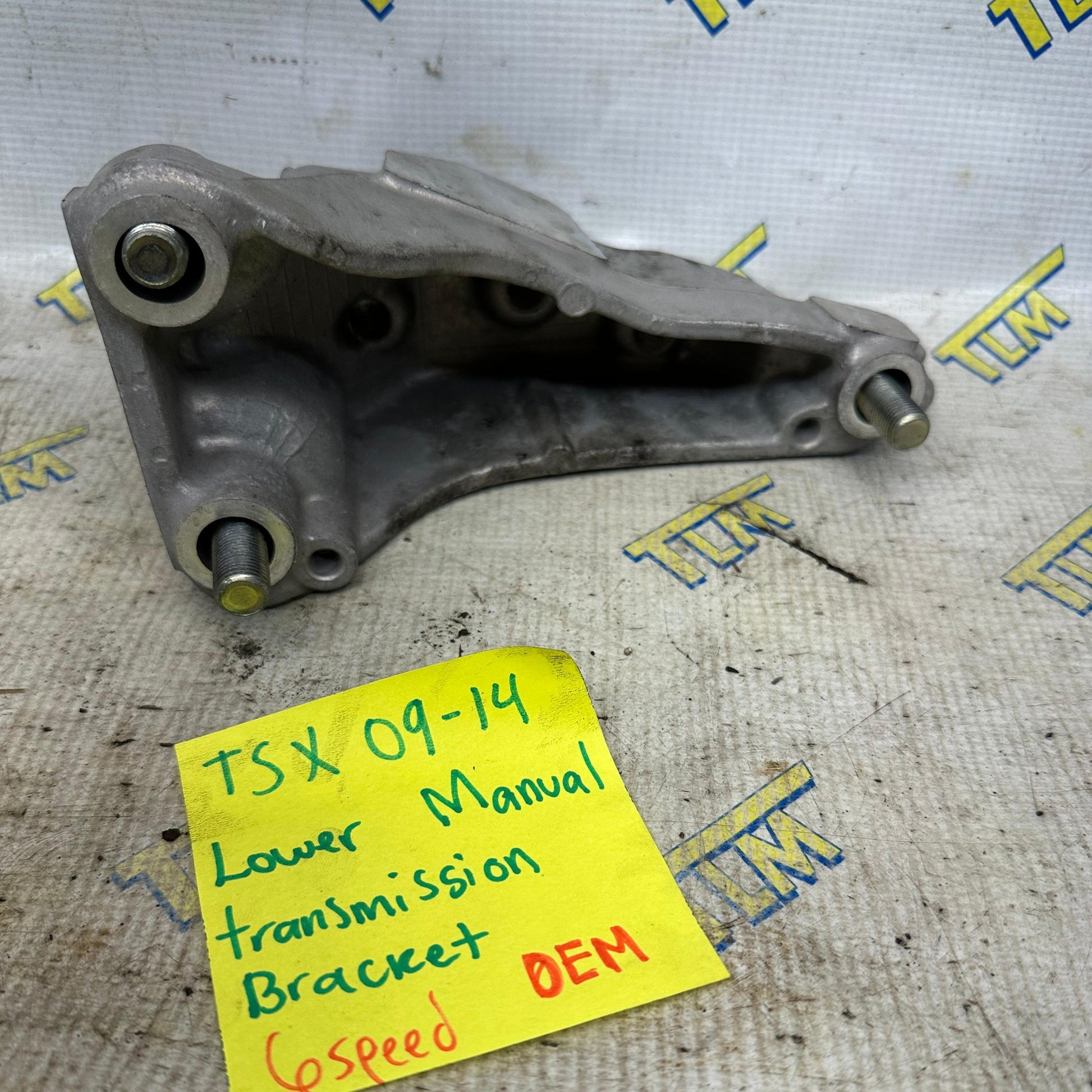 09-14 Acura TSX Transmission *MANUAL* Mounting Bracket LOWER 10 11 2012 2013 OEM
