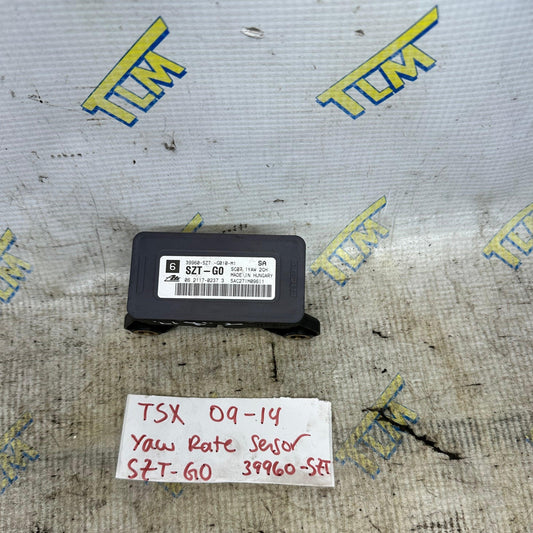 09-14 Acura TSX Yaw G Rate SZT-G0 Sensor 39960-SZT-G010-M1 10 2012 2013 2014 OEM