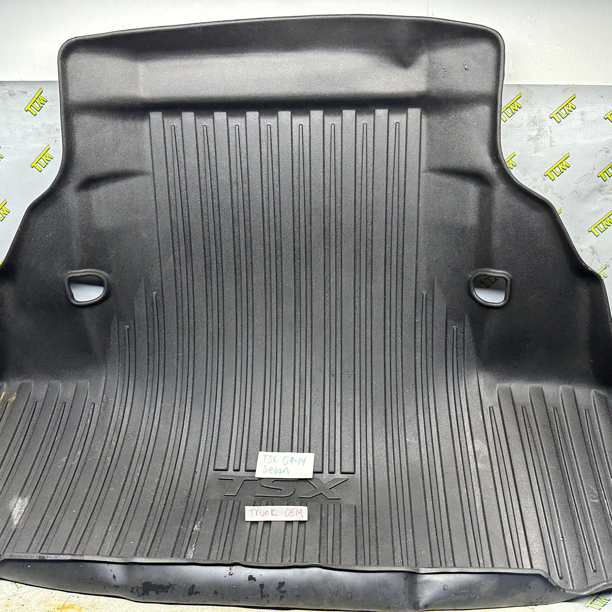 09-14 Acura TSX *sedan* Trunk Mat Liner All Weather Rubber 2009 2010 2011 2012 2013 2014 OEM