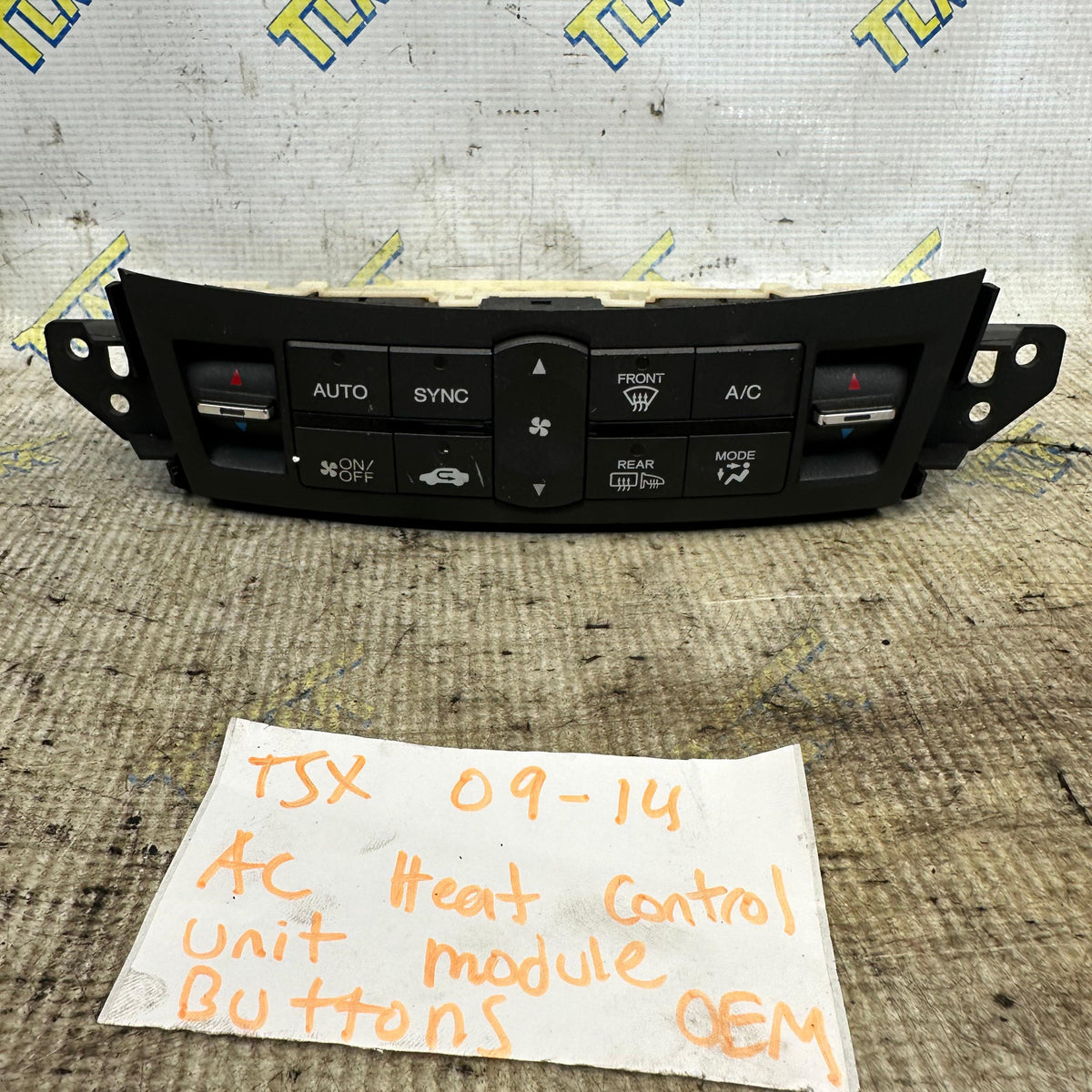 09-14 Temperature Heat Climate Control Unit Module Buttons 2010 2011 2012 2013 2014 OEM