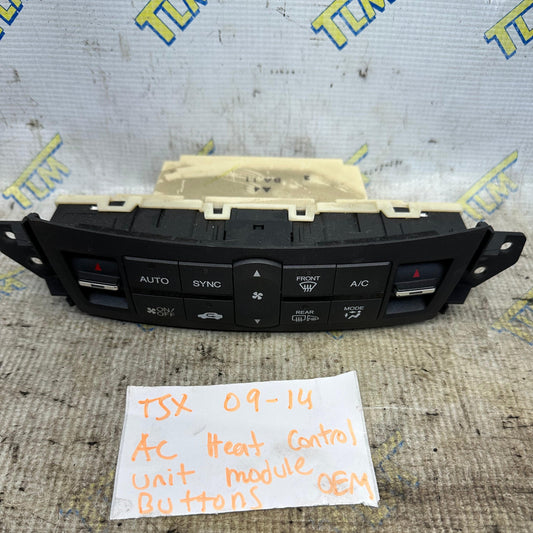09-14 Temperature Heat Climate Control Unit Module Buttons 2010 2011 2012 2013 2014 OEM