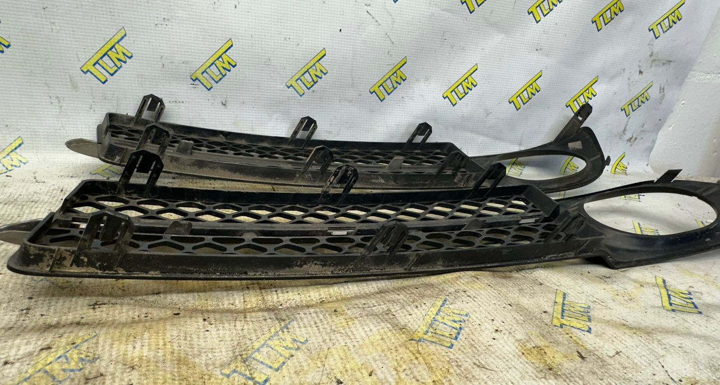 07 08 Acura TL *TYPE S* Front Fog Grille Trim Cover Bezel DRIVER & PASSENGER OEM