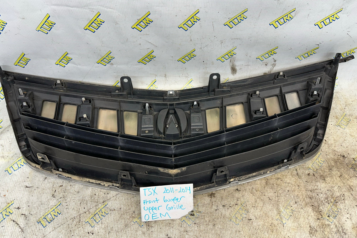 2011-2014 *ONLY* Acura TSX Grill Front Bumper Center Upper Grille 2012 2013 OEM