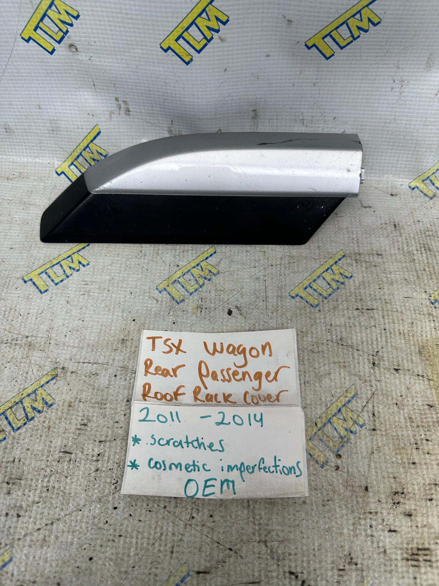 11-14 Acura TSX *wagon* Roof Rack Cover Cap REAR PASSENGER 2012 2013 2014 OEM