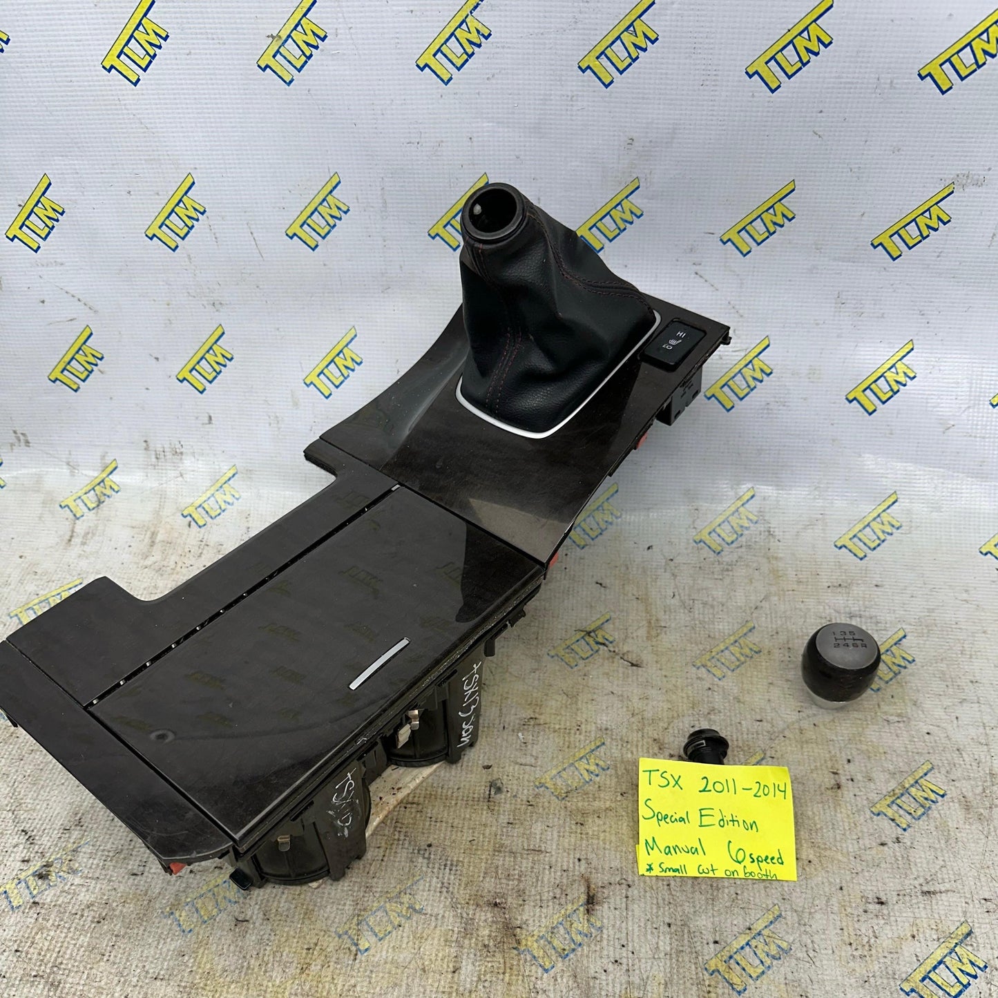 11-14 Acura TSX Center Console Shifter Trim SE * SPECIAL EDITION/MANUAL * Boot 2011 2012 2013 2014 OEM