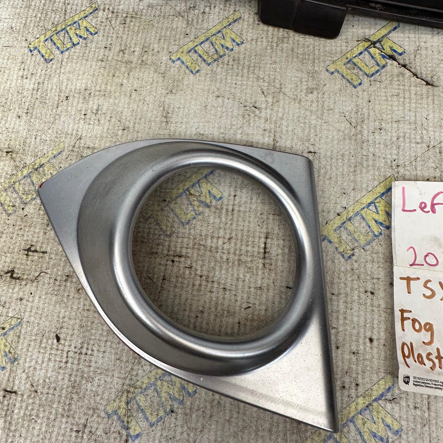 11-14 Acura TSX Front Fog Grille Trim Cover DRIVER LEFT 2011 2012 2013 2014 OEM