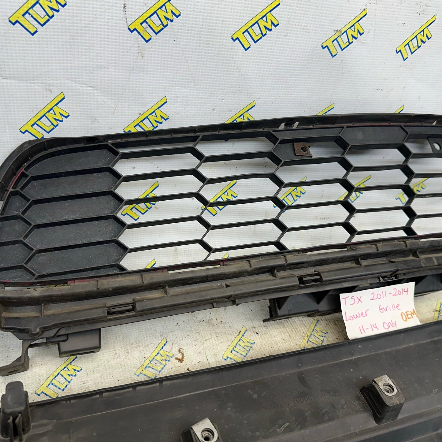 11-14 Acura TSX Front Lower Bumper Grille 2011 2012 2013 2014 Grill OEM