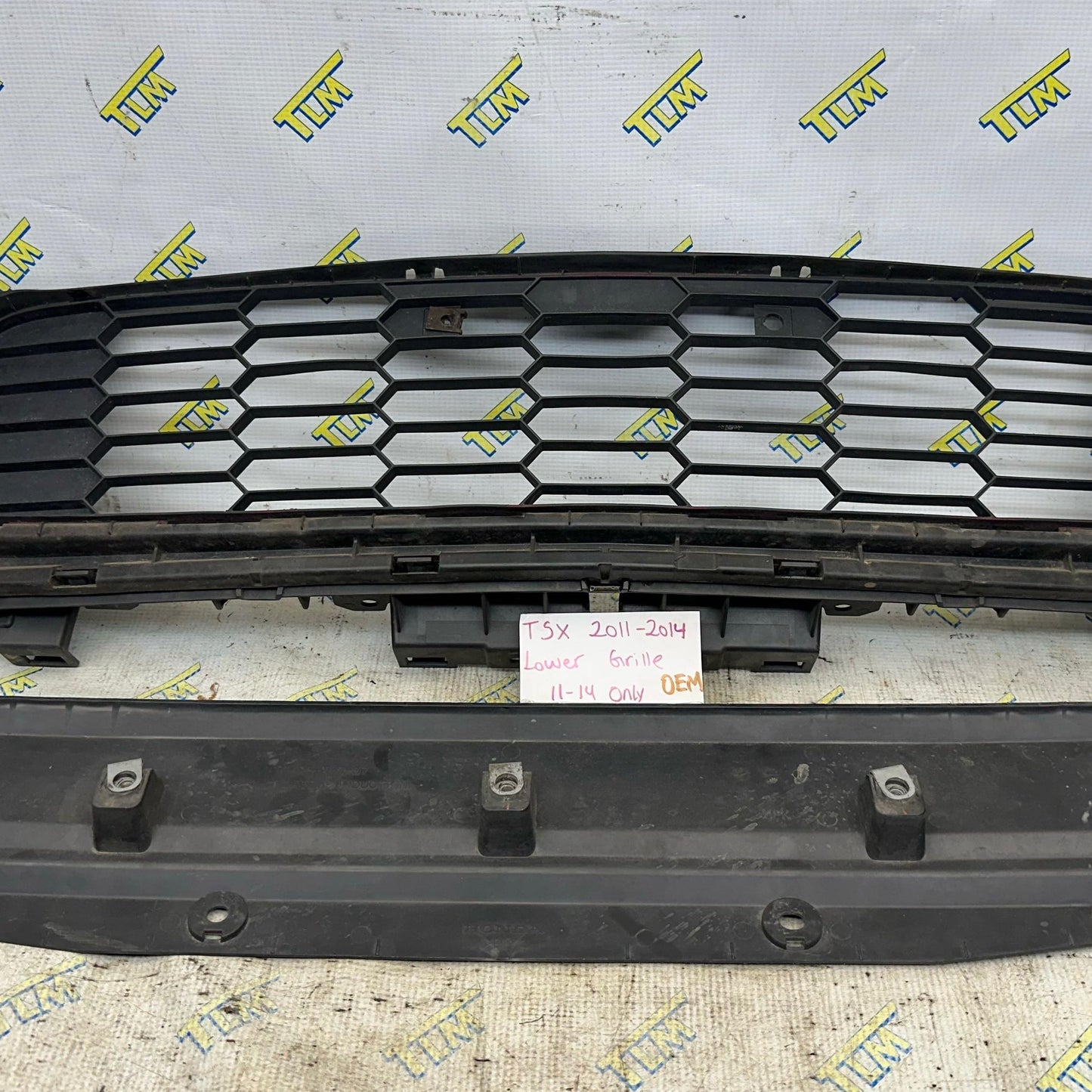 11-14 Acura TSX Front Lower Bumper Grille 2011 2012 2013 2014 Grill OEM