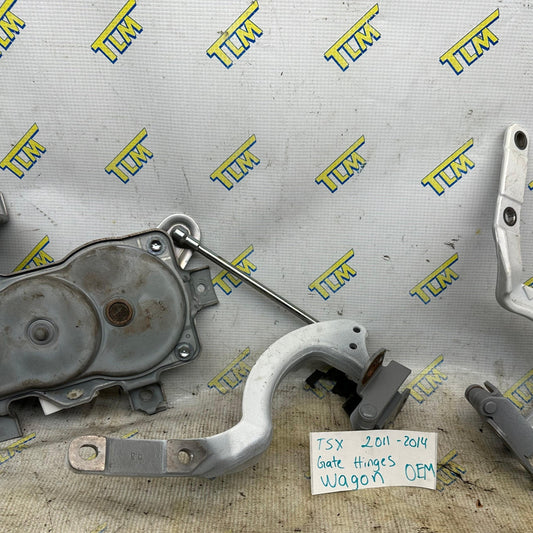11-14 Acura TSX Tailgate Hinges WAGON Pair Left & Right with motor 2011 2012 2013 2014 OEM