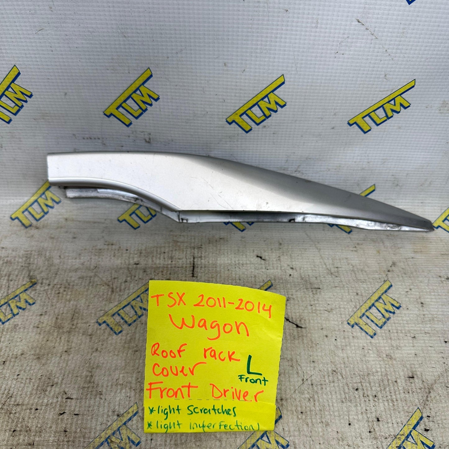 11-14 Acura TSX *wagon* Roof Rack Cover Cap FRONT DRIVER LEFT 2011 2012 2013 2014 OEM