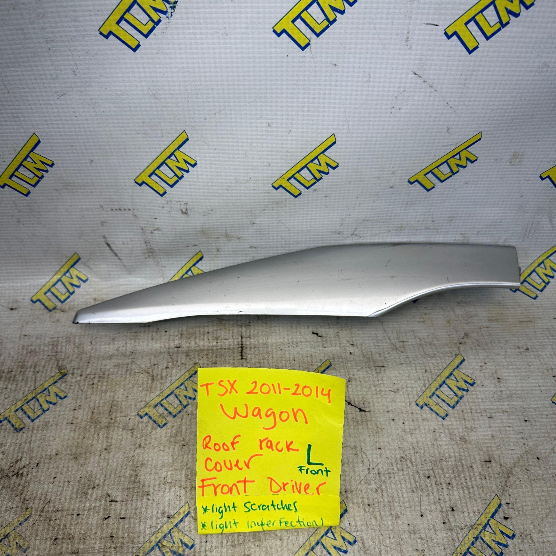 11-14 Acura TSX *wagon* Roof Rack Cover Cap FRONT DRIVER LEFT 2011 2012 2013 2014 OEM