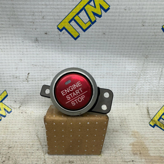 12-14 Acura TL Engine START STOP Button Red 2012 2013 2014 13 OEM