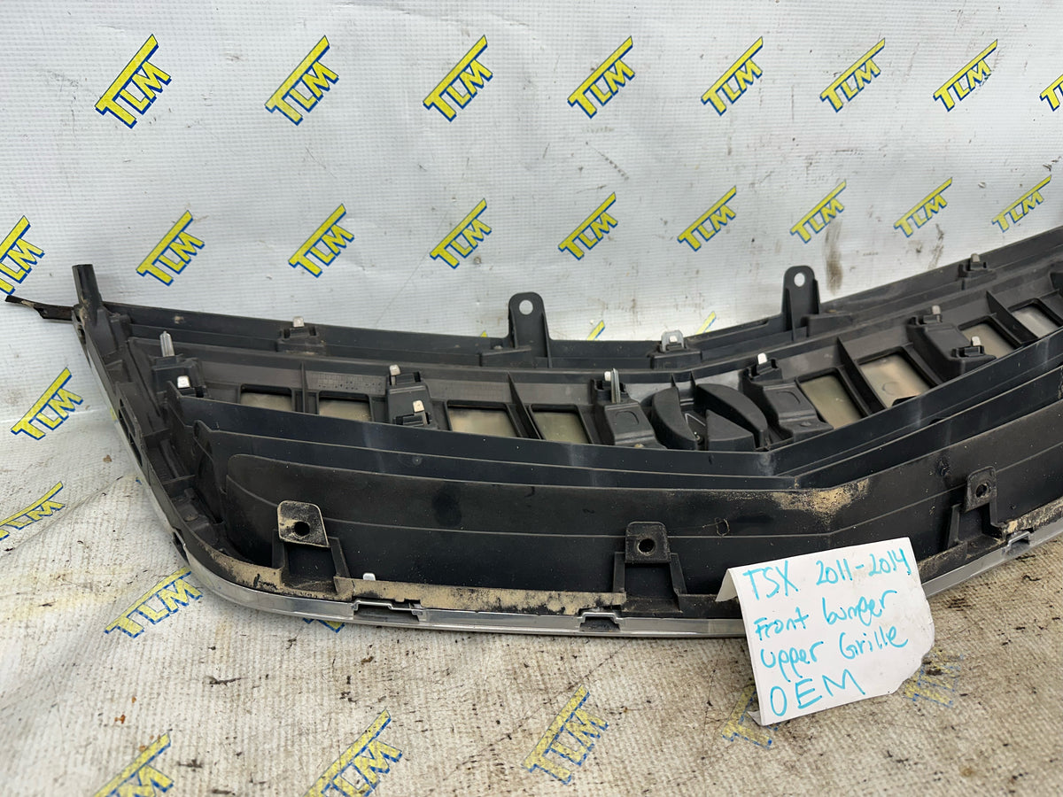 2011-2014 *ONLY* Acura TSX Grill Front Bumper Center Upper Grille 2012 2013 OEM