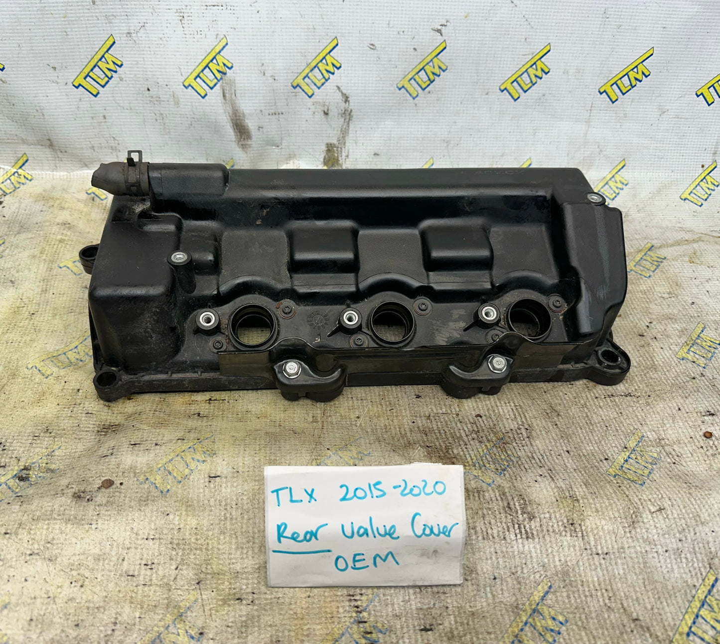 15-20 Acura TLX Rear Valve Cover 3.5 engine 2015 2016 2017 2018 2019 2020 OEM