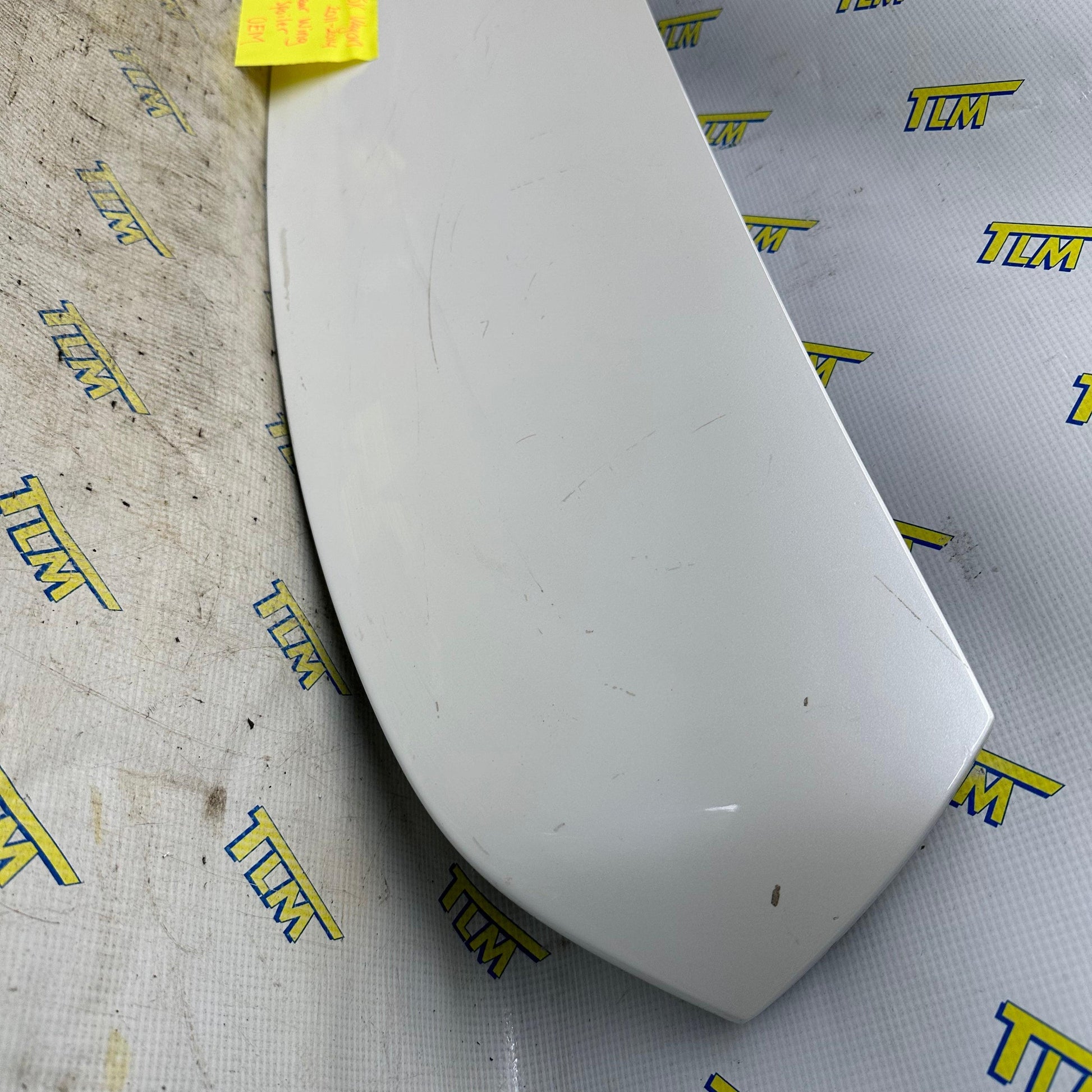 2011-2014 Acura TSX Rear Wing Trunk Spoiler Lip *WAGON* white 2012 2013 OEM
