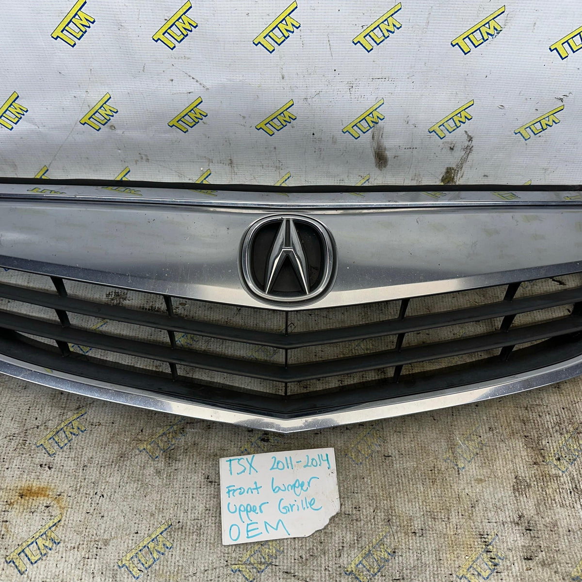 2011-2014 *ONLY* Acura TSX Grill Front Bumper Center Upper Grille 2012 2013 OEM