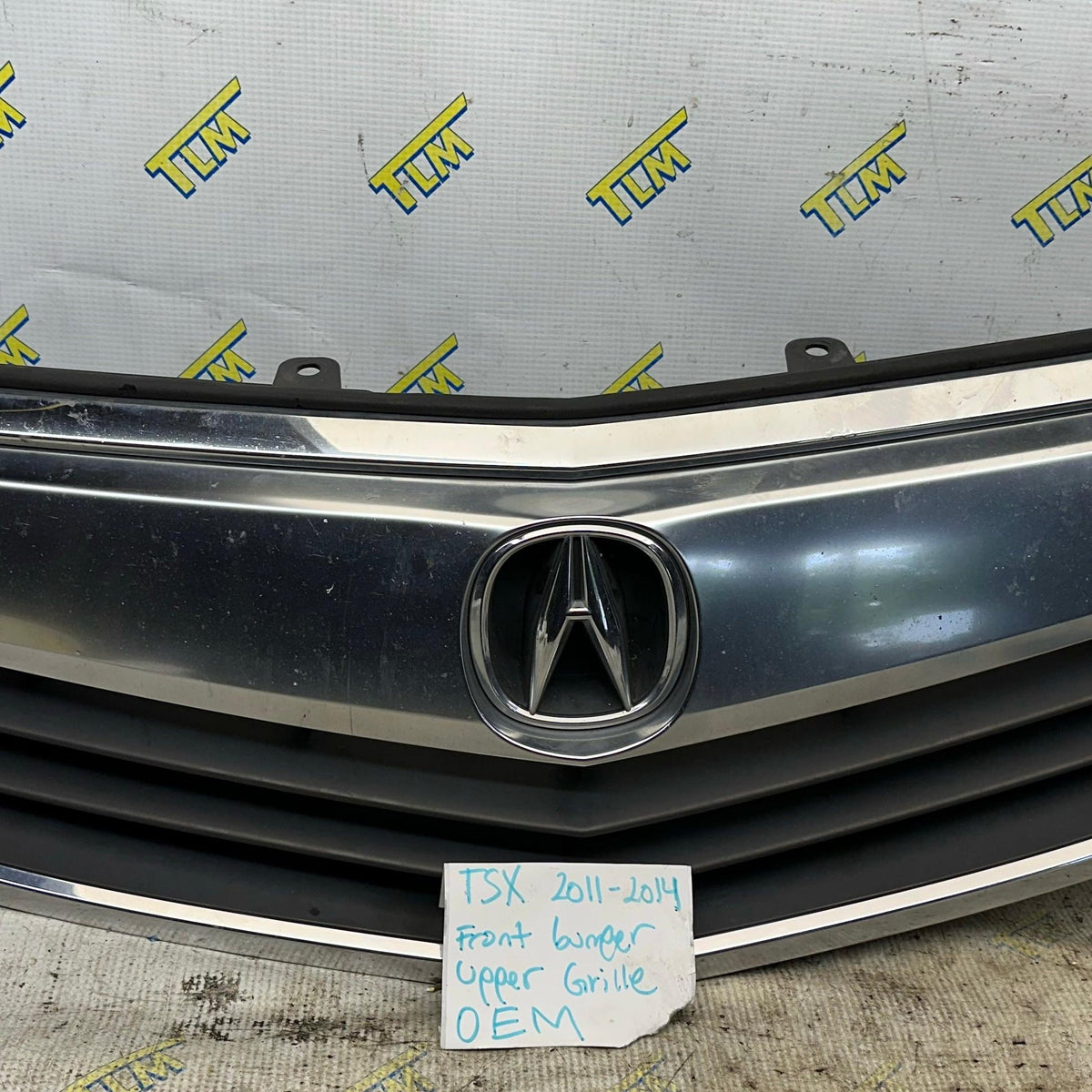 2011-2014 *ONLY* Acura TSX Grill Front Bumper Center Upper Grille 2012 2013 OEM
