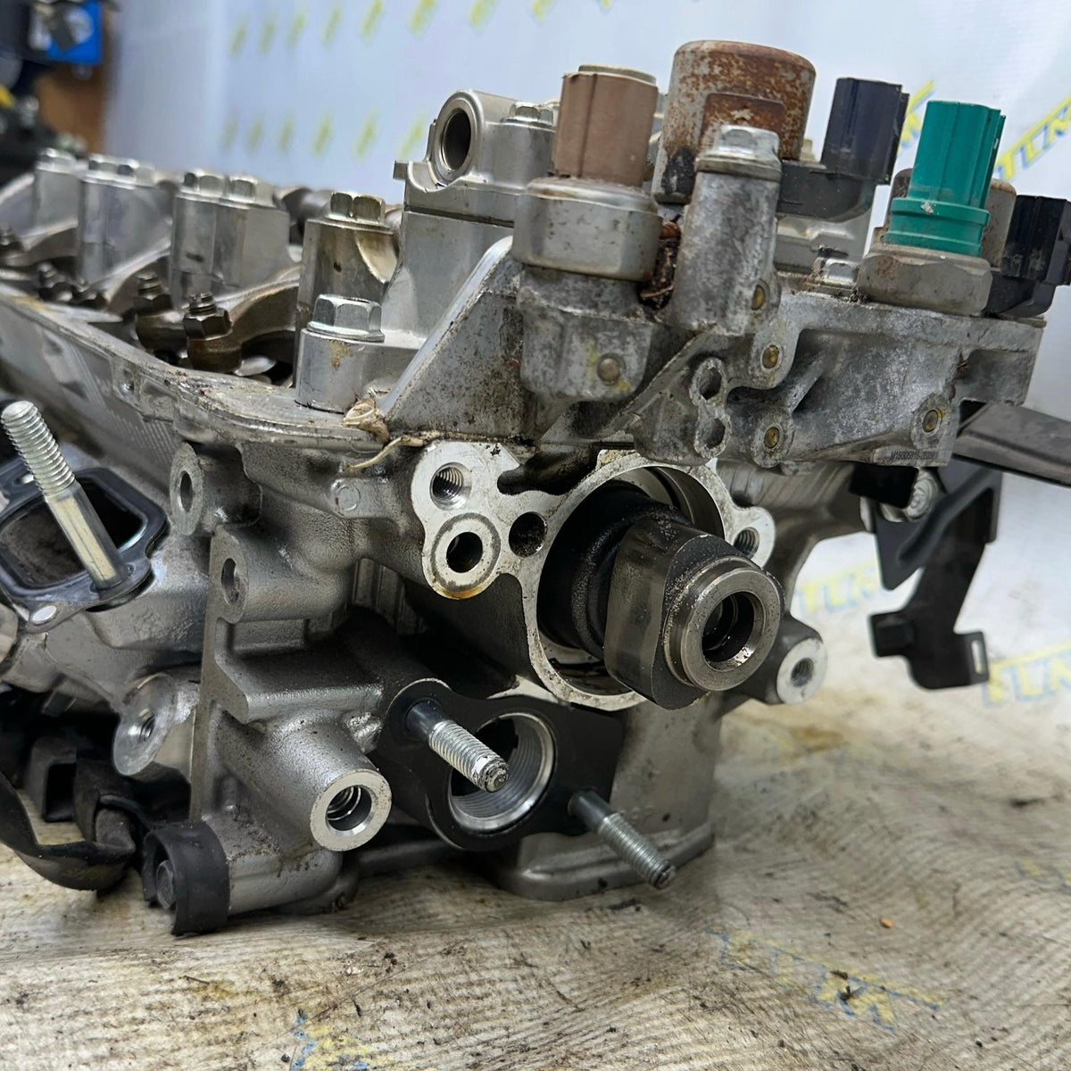 2017 Acura TLX Rear Cylinder Head 3.5 Engine 116k Miles Good Cams OEM