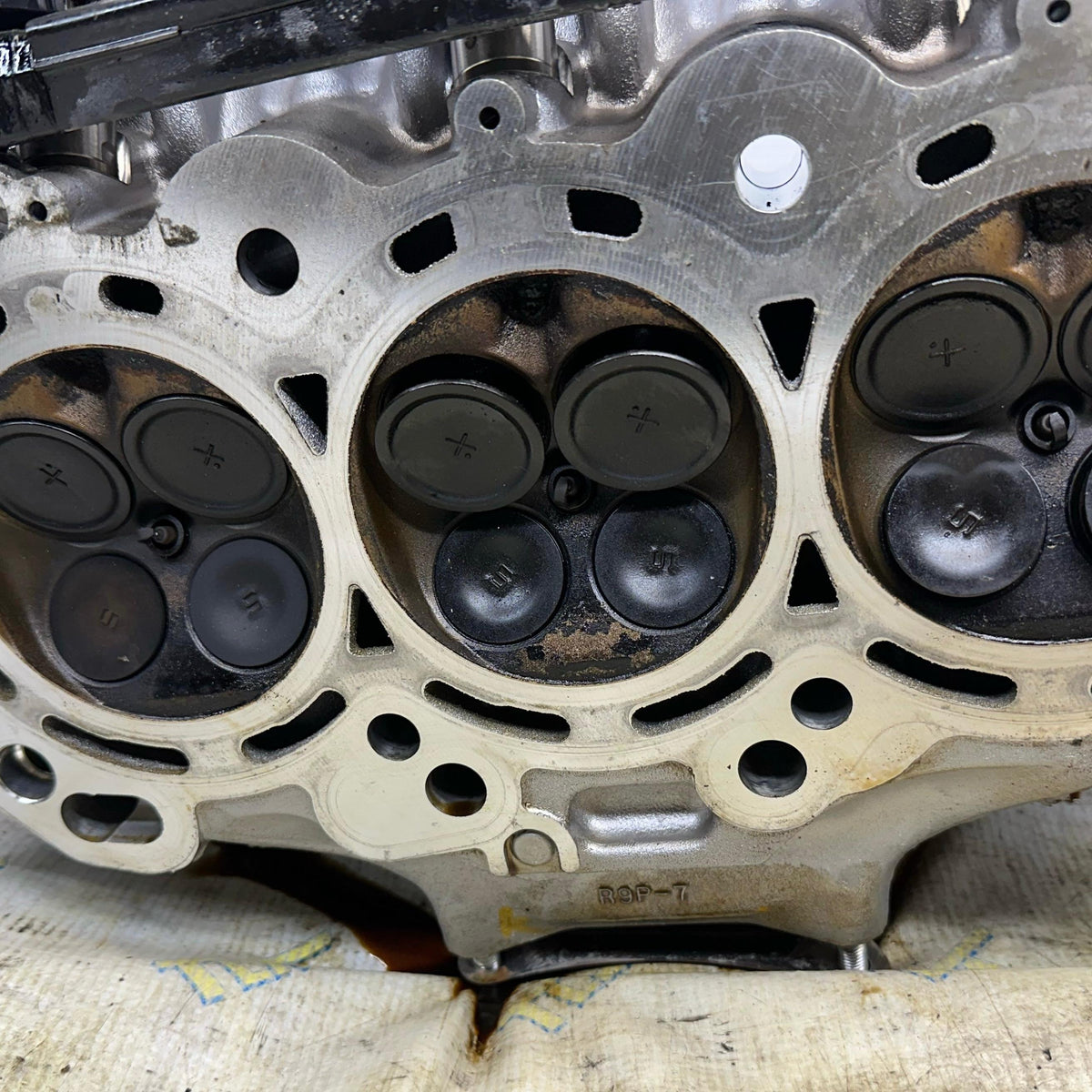 2017 Acura TLX Rear Cylinder Head 3.5 Engine 116k Miles Good Cams OEM