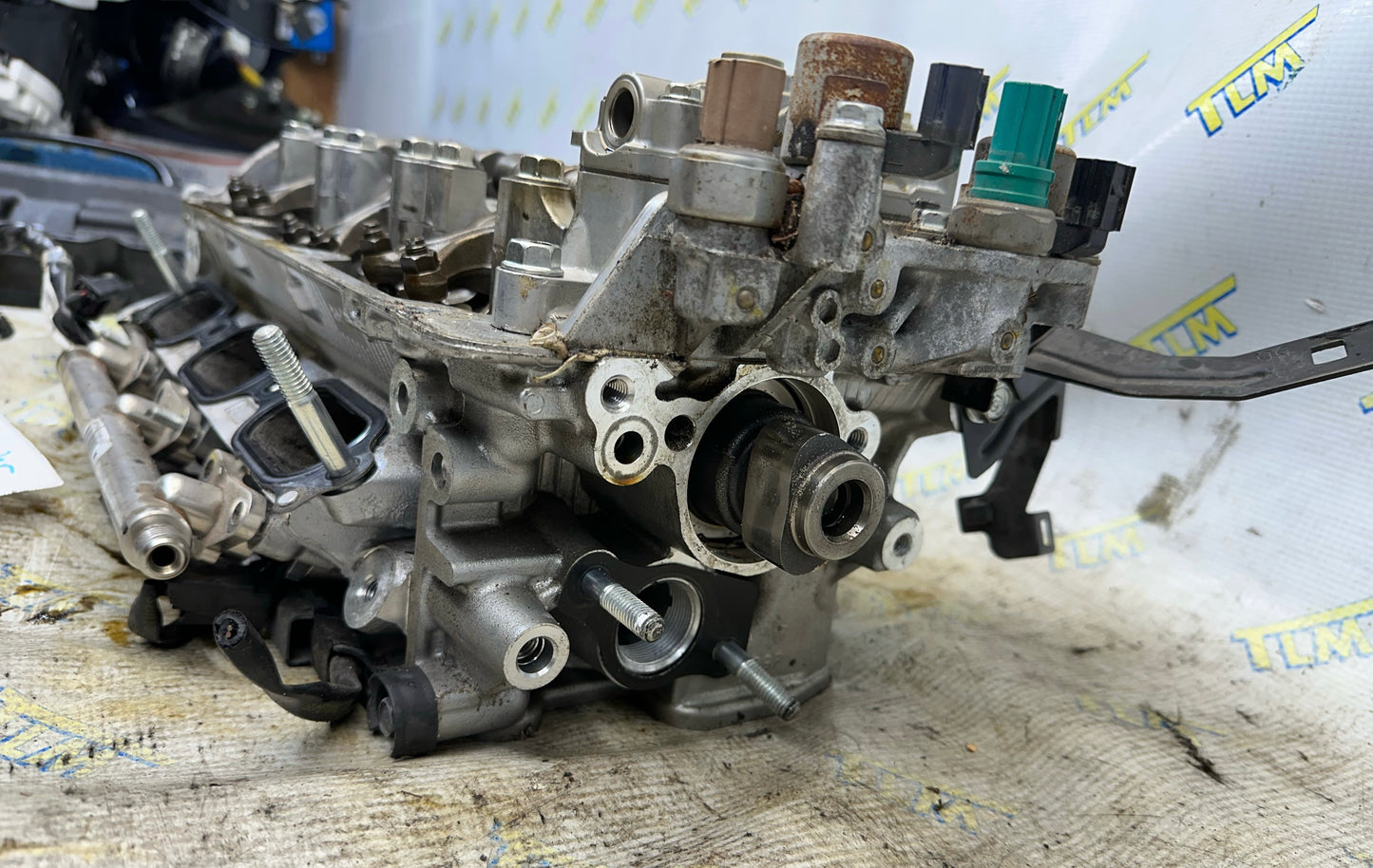 2017 Acura TLX Rear Cylinder Head 3.5 Engine 116k Miles Good Cams OEM