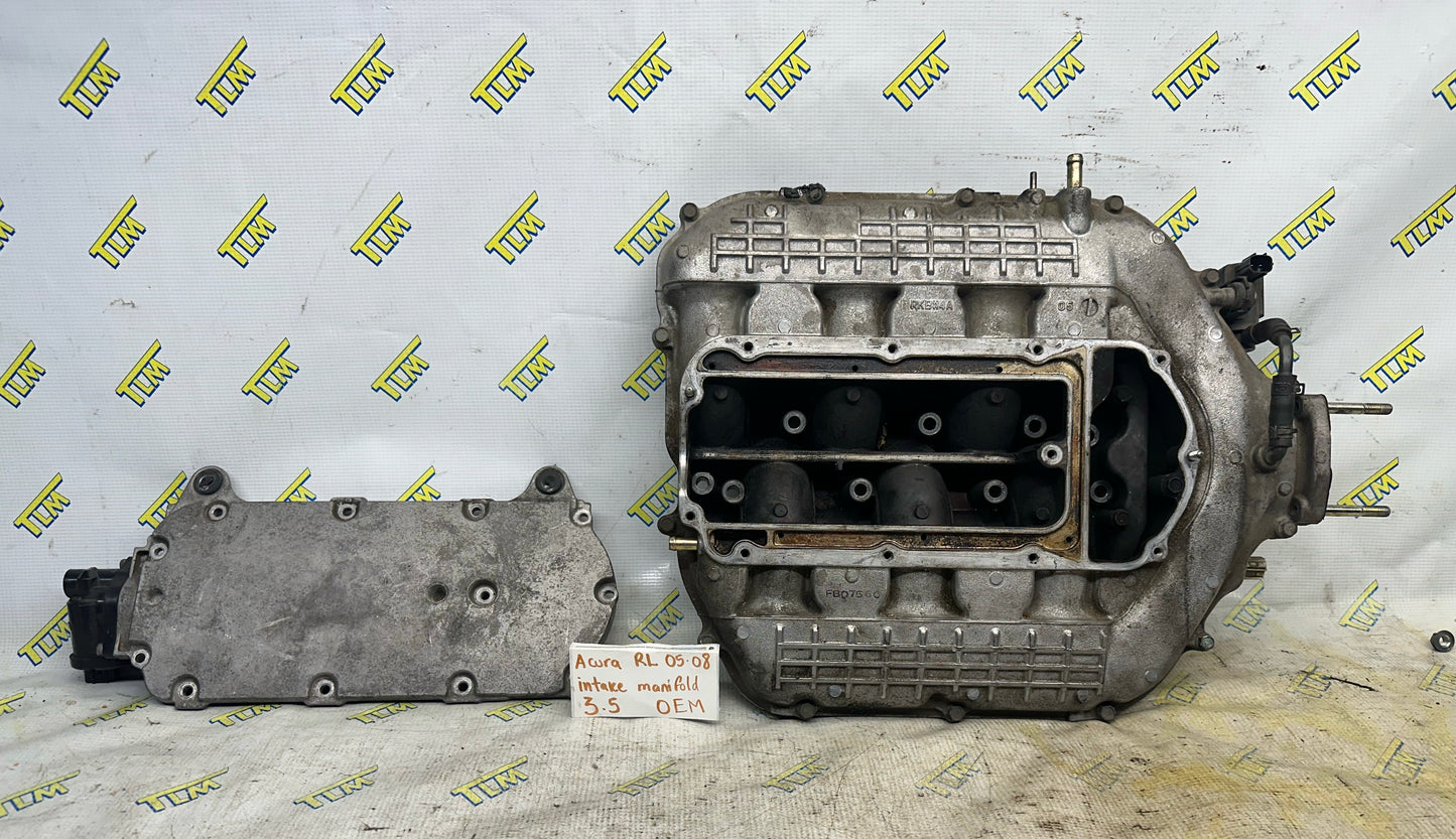 05-08 Acura RL Intake Manifold 3.5 Engine Cover Top Plate 2005 06 07 2008 OEM