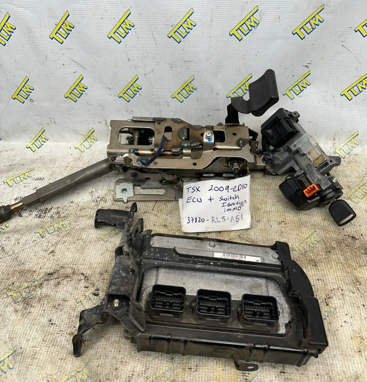 09 2010 Acura TSX ECU Ignition Immobilizer Key Immo 37820RL5A51 Engine Brain OEM