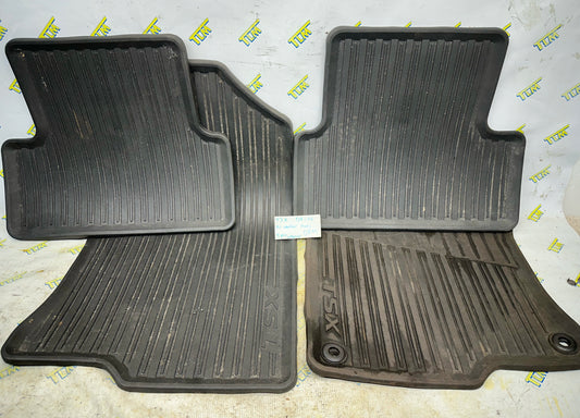 09-14 Acura TSX All Weather Mats Liner Rubber 2010 2011 2012 2013 Interior OEM