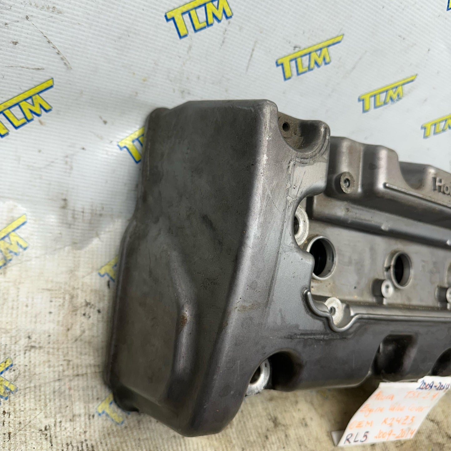 09-14 Acura TSX 2.4 Engine Valve Cover K24Z3 RL5 2010 2011 2012 2013 OEM