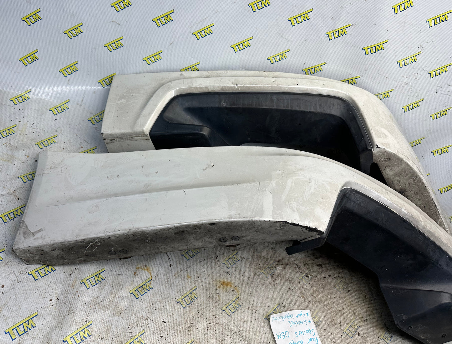 09-11 Acura TL Rear Bumper Spoilers DRIVER & PASSENGER 2009 2010 2011 LH RH OEM