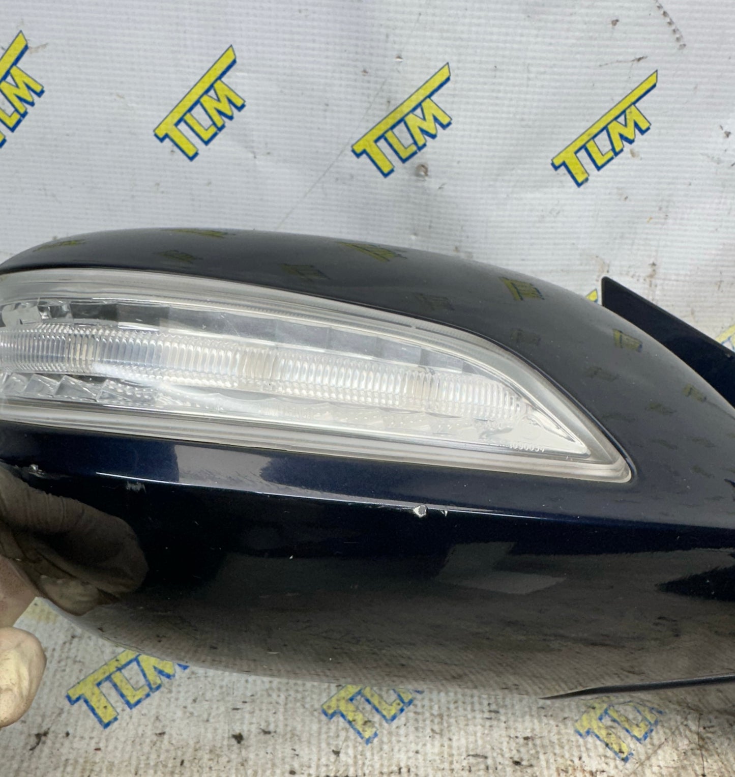 07 08 Acura TL TYPE S Door Rearview Mirror Set *blue* Driver Passenger Base OEM
