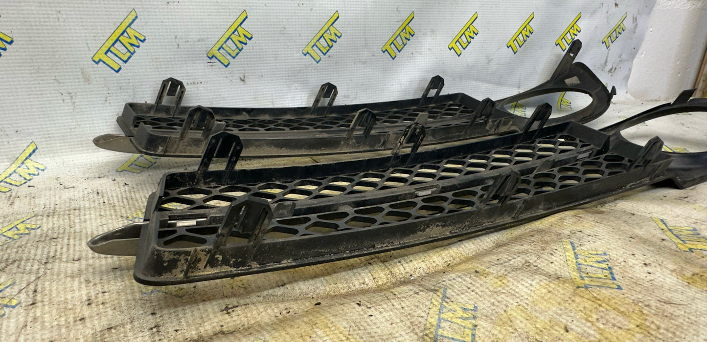 07 08 Acura TL *TYPE S* Front Fog Grille Trim Cover Bezel DRIVER & PASSENGER OEM