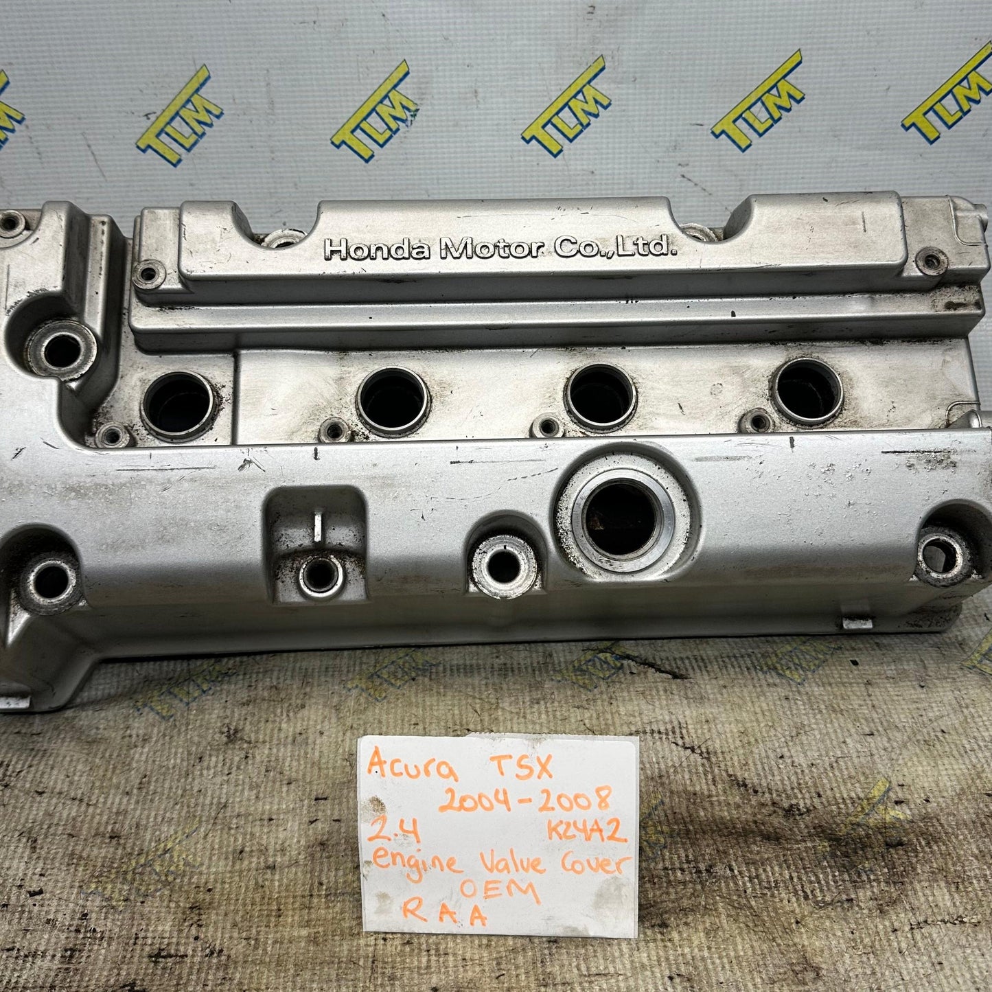04-08 Acura TSX 2.4 Engine Valve Cover K24A2 RAA 05 06 07 08 OEM