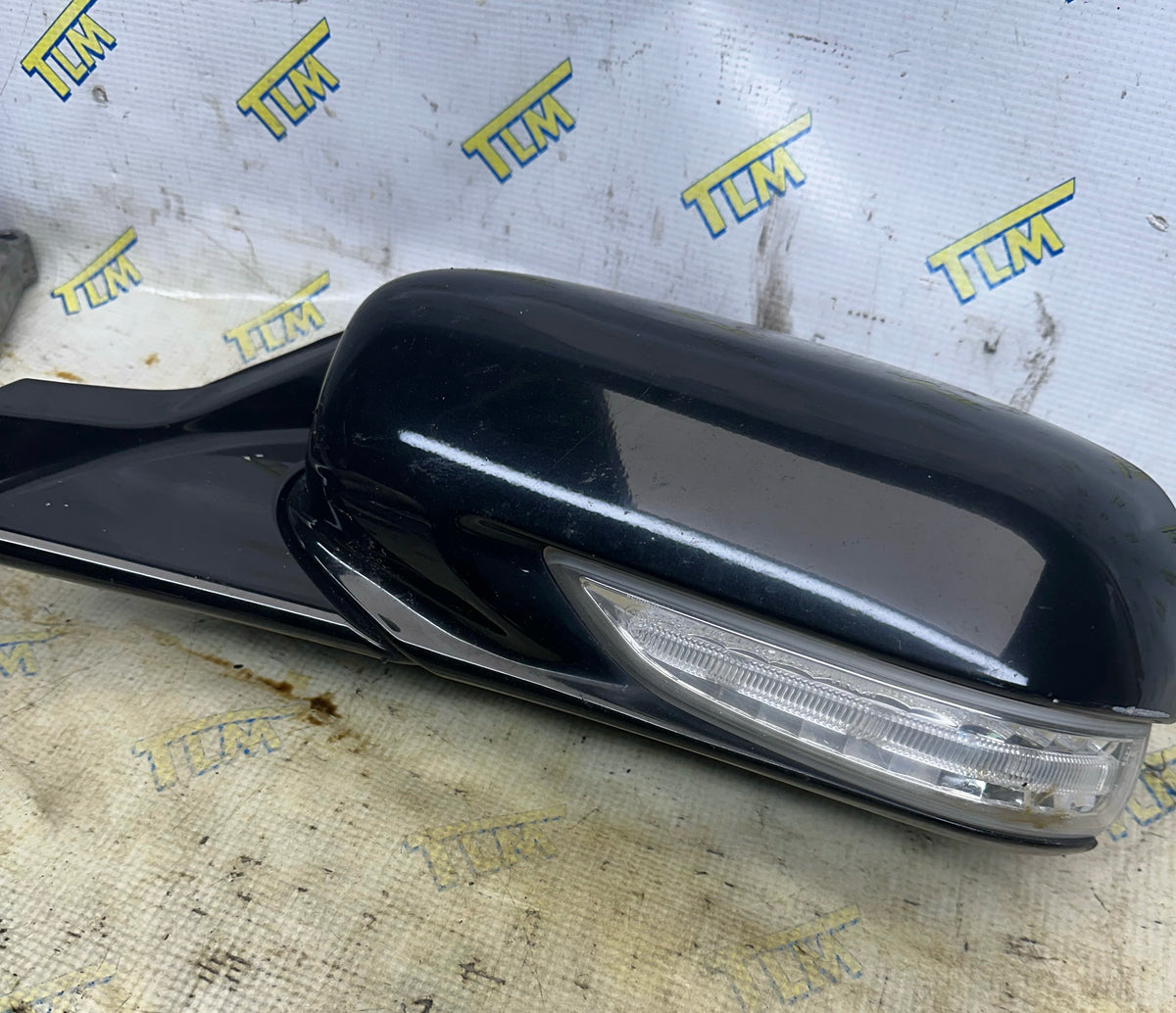 09-14 Acura TL Door Rearview Mirror *black* Driver Left 2010 2011 2012 2013 OEM
