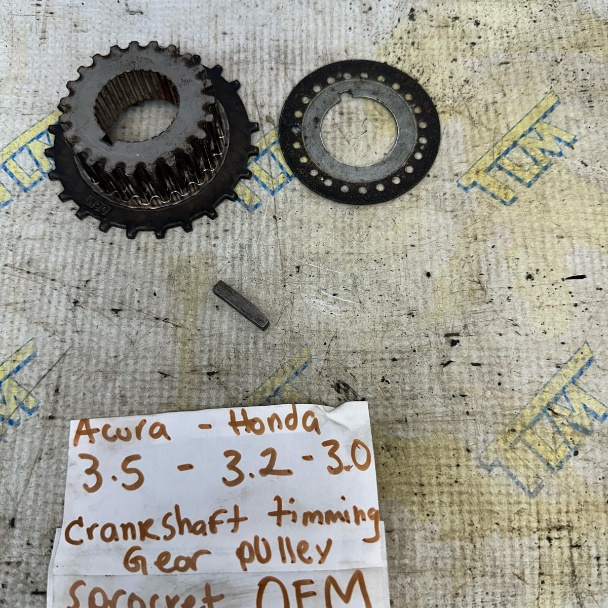 Acura Honda Crank Shaft Timing Gear Pulley Sprocket 3.5 3.2 3.0 V6 TL OEM