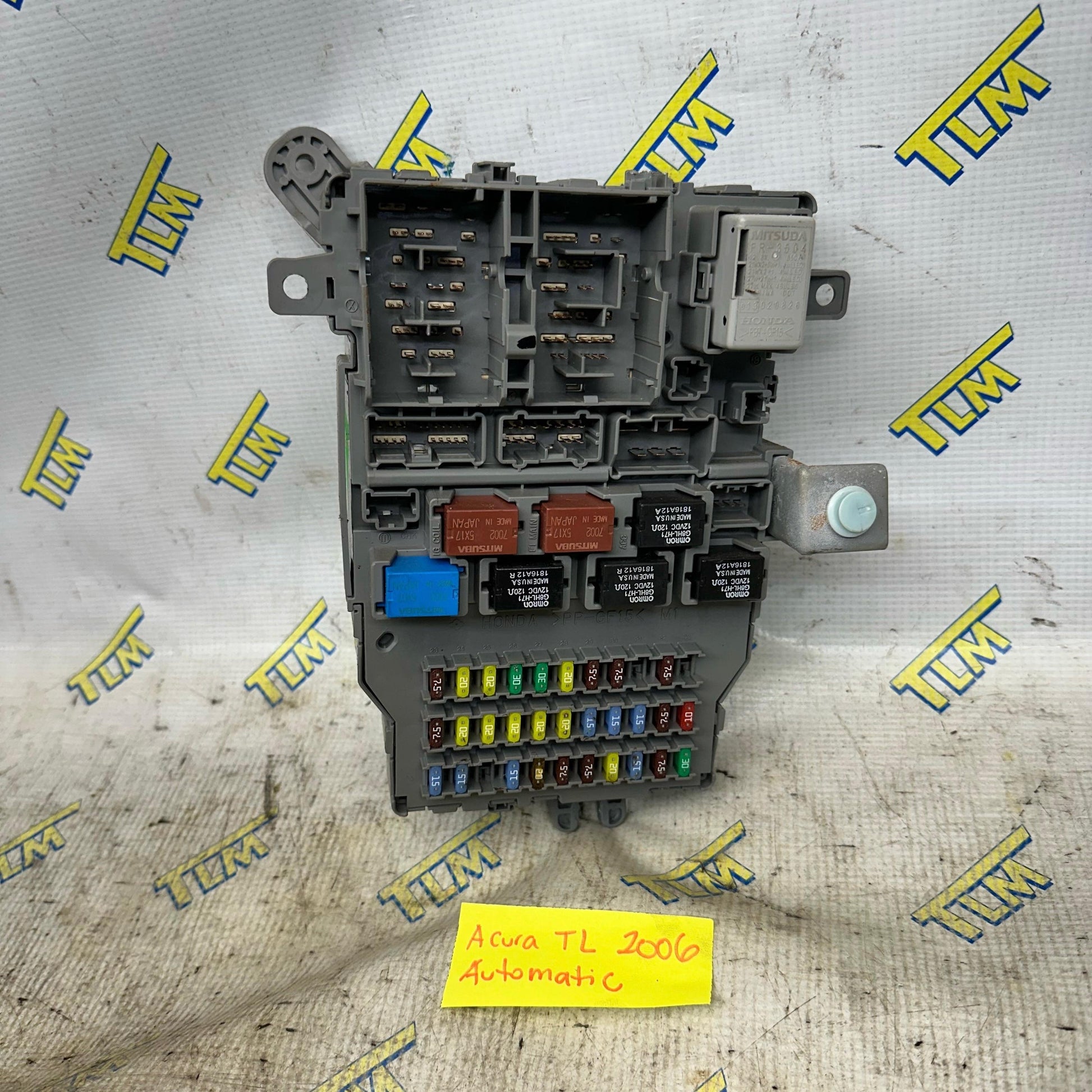 Acura TL 2006 Interior Fuse Box AUTOMATIC transmission 06 Under Dash OEM