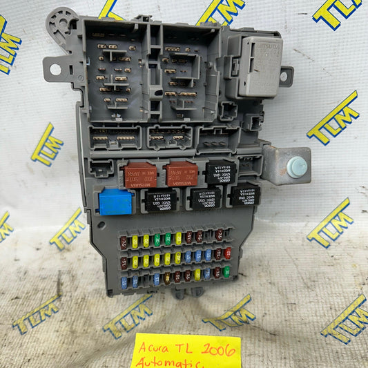 Acura TL 2006 Interior Fuse Box AUTOMATIC transmission 06 Under Dash OEM