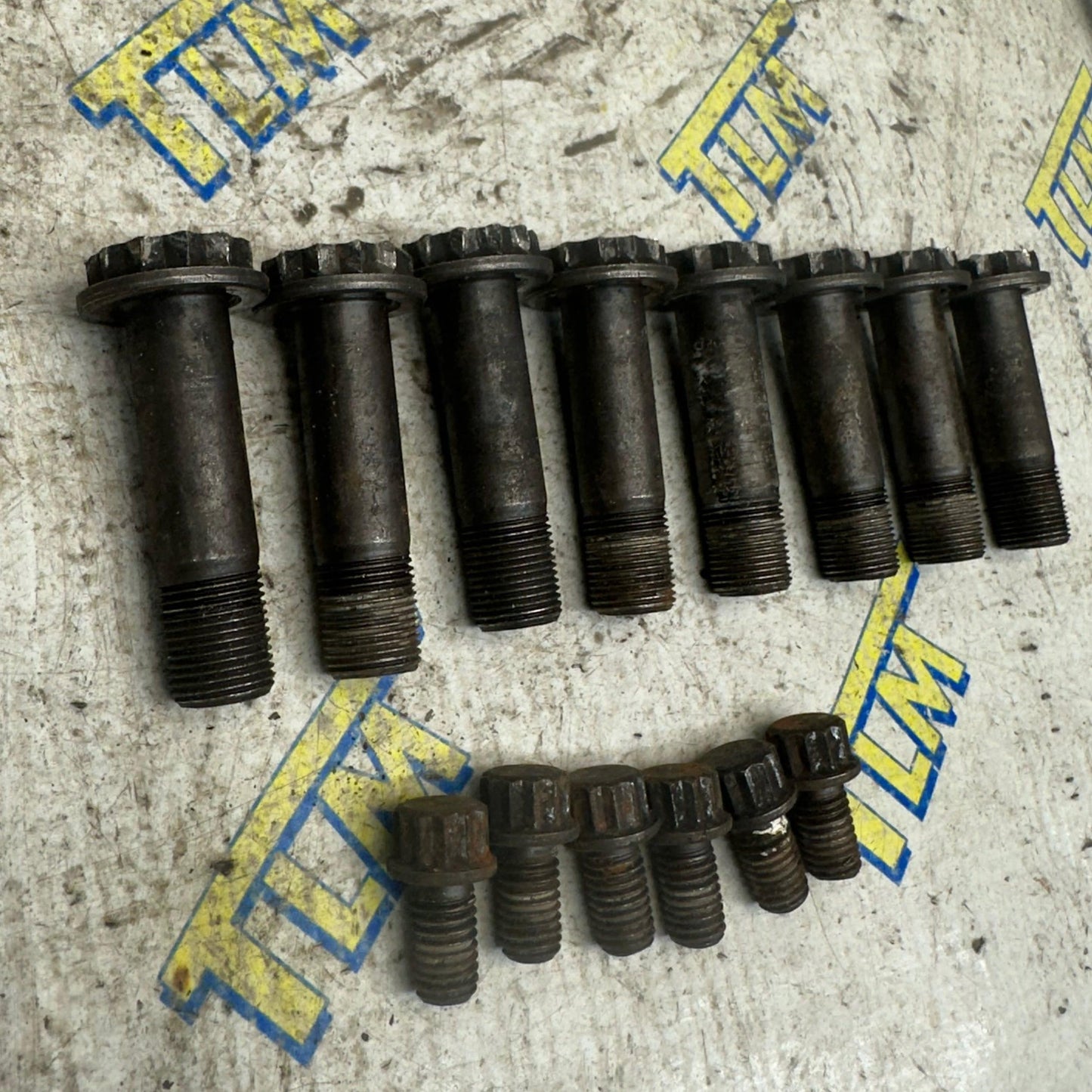 Acura TL TYPE S *manual* Flywheel Clutch Bolts 2007 2008 07 08 OEM