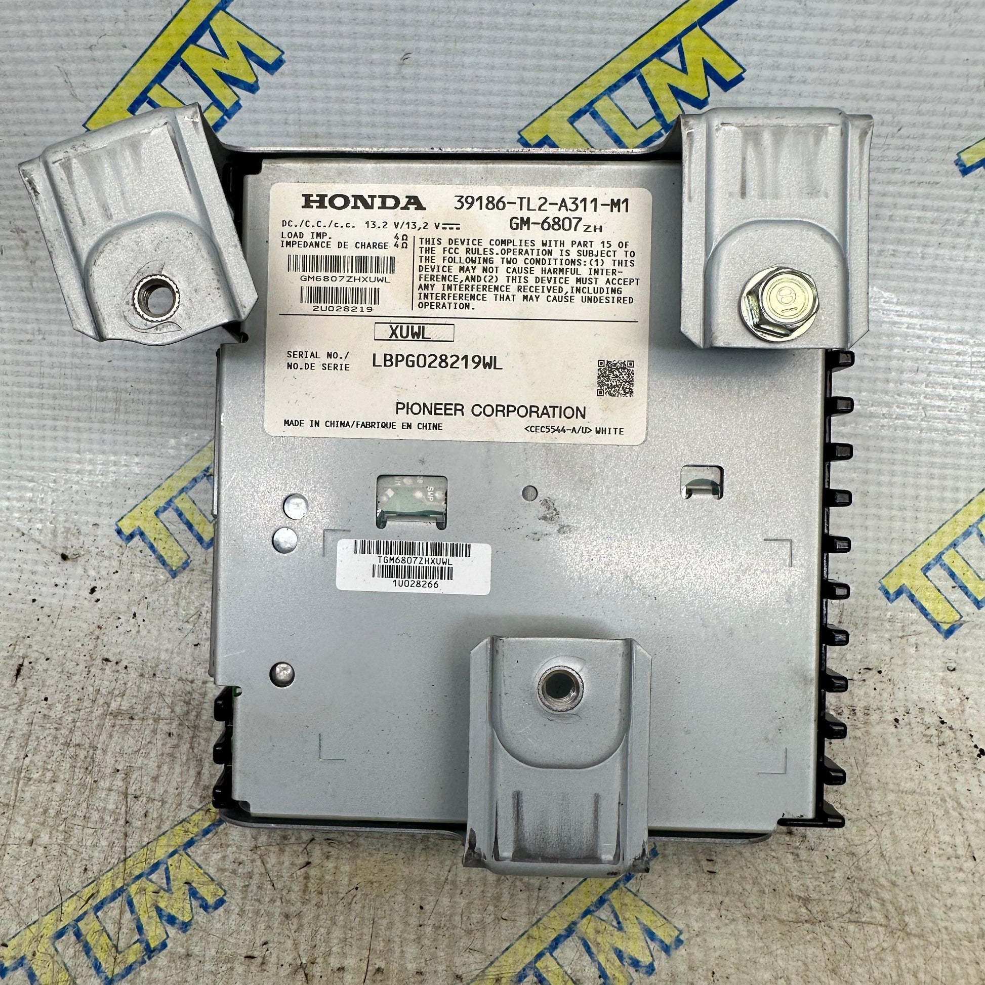 Acura TSX Amp Amplifier Stereo 39186-TL2-A311-M1 Sound OEM