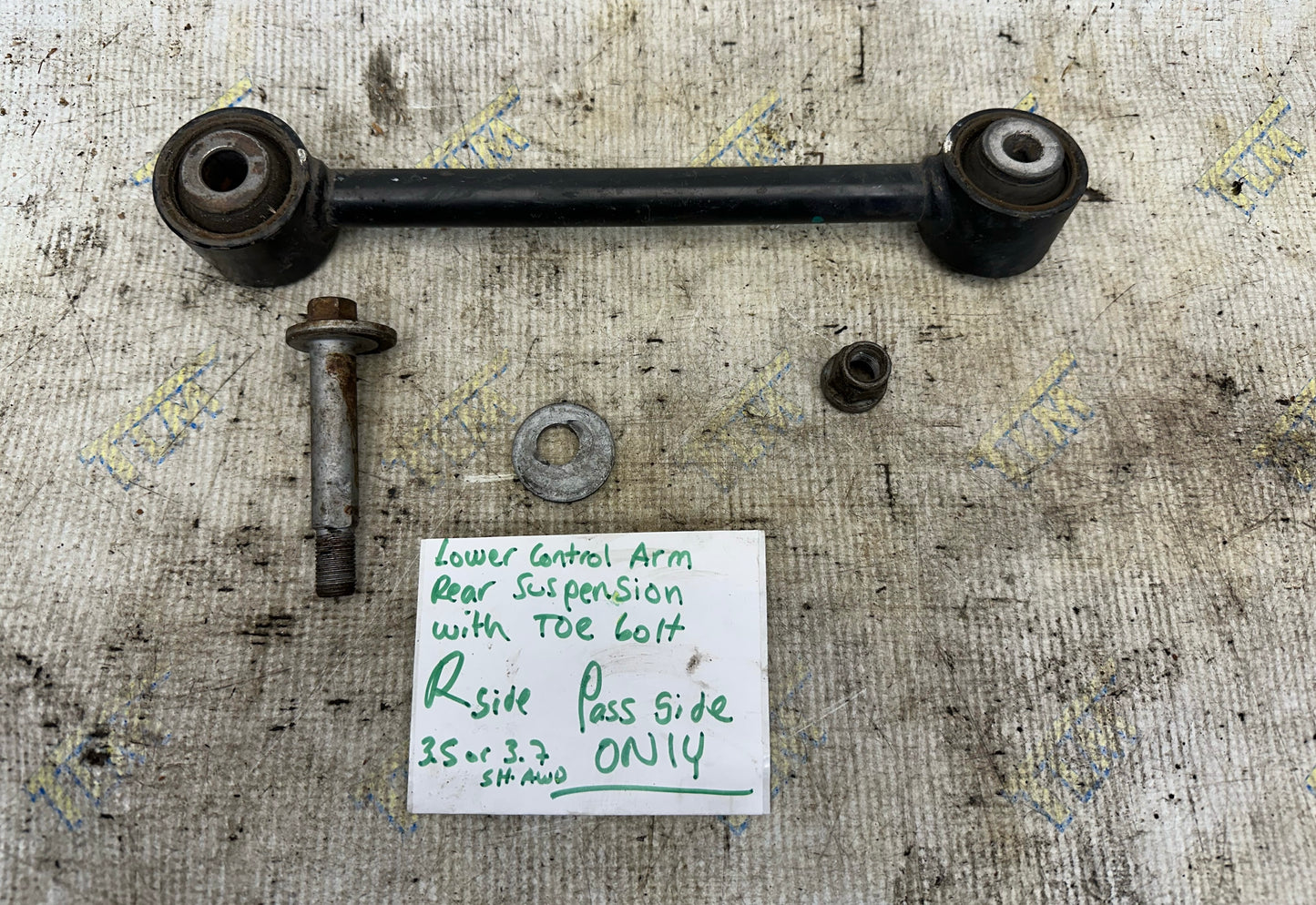 09-14 Acura TL Rear Control Arm & Alignment Toe Bolt PASSENGER RIGHT 10 11 12 13 OEM