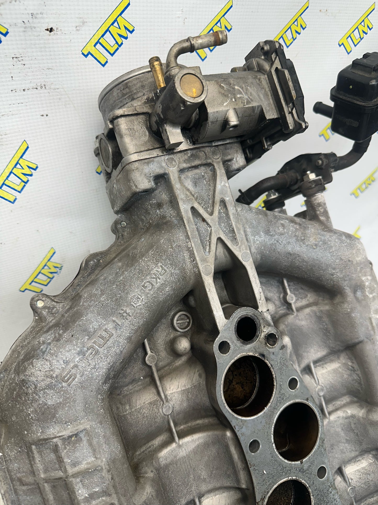 09-12 Acura RL Intake Manifold 3.7 SH-AWD Engine 80mm Cover Plate 2010 2011 2012 OEM