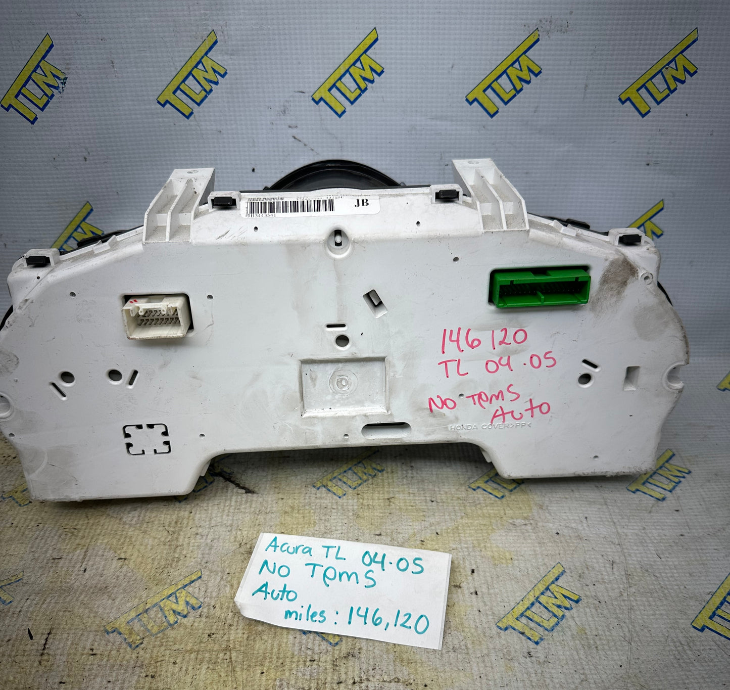 04 05 Acura TL Speedometer Odometer Cluster 146k miles AUTOMATIC no TPMS OEM