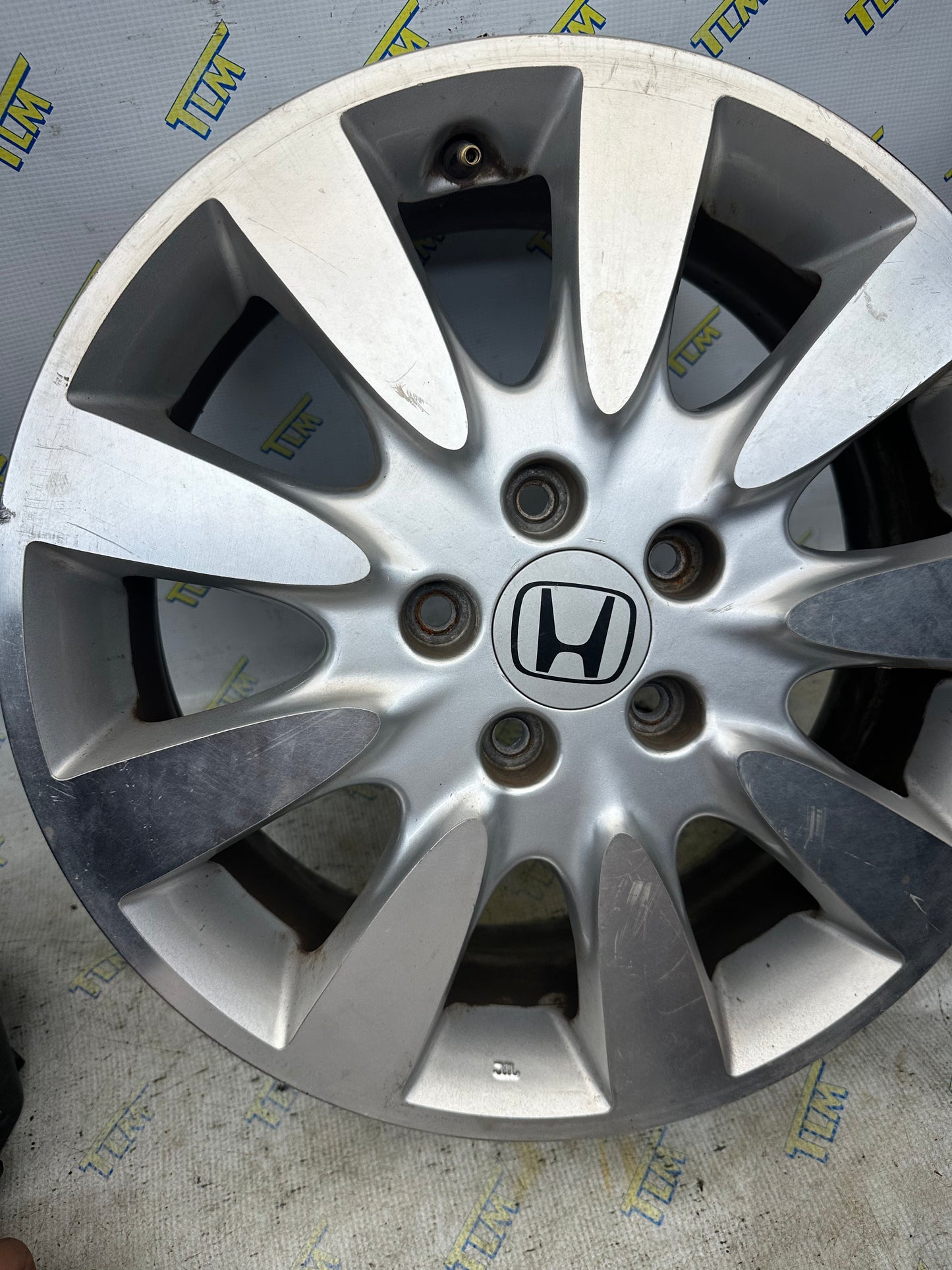 06-08 Honda Accord Rim Wheel 17” 2006 2007 2008 Factory 9 Spoke OEM