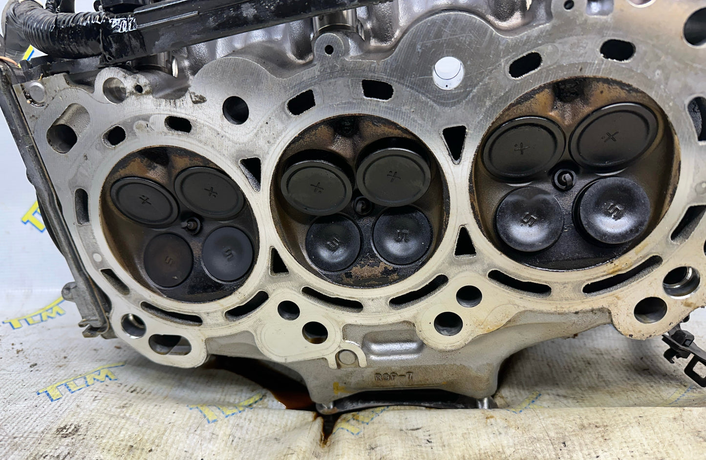 2017 Acura TLX Rear Cylinder Head 3.5 Engine 116k Miles Good Cams OEM