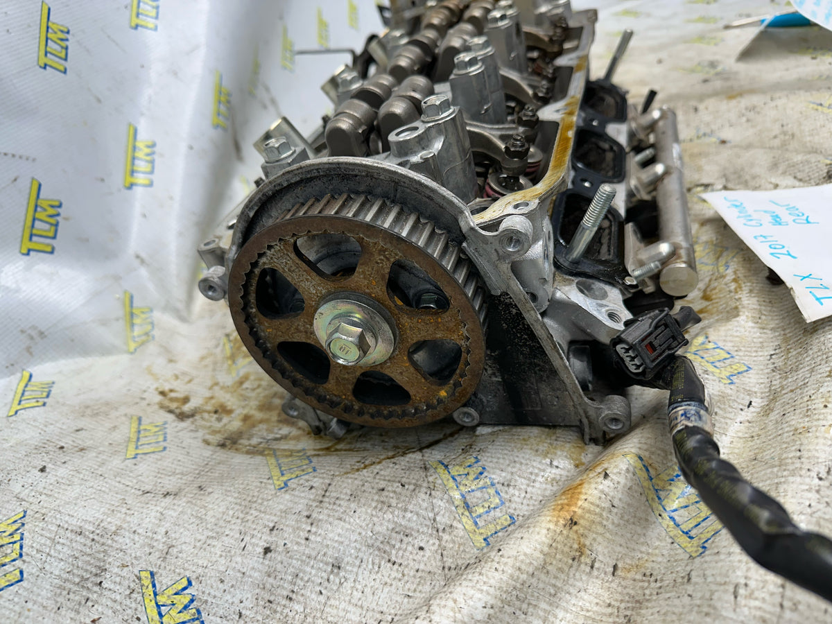 2017 Acura TLX Rear Cylinder Head 3.5 Engine 116k Miles Good Cams OEM
