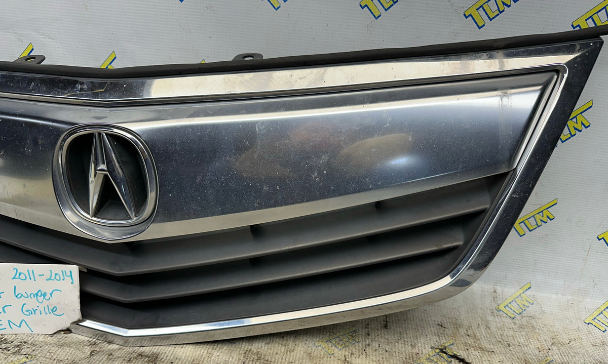 2011-2014 *ONLY* Acura TSX Grill Front Bumper Center Upper Grille 2012 2013 OEM