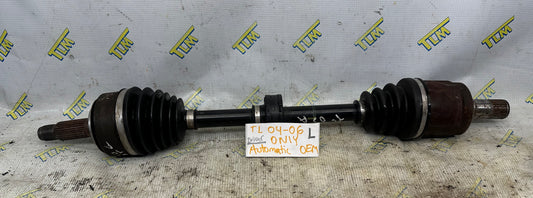 04-06 Acura TL *automatic* Front Axle DRIVER LEFT Shaft 2004 2005 2006 OEM