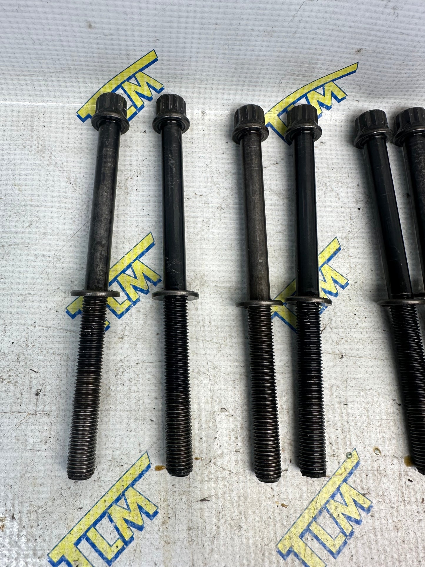 04-08 Acura TL Cylinder Head Bolts 16 Pieces J32A3 3.2 Engine 14mm 05 06 07 OEM