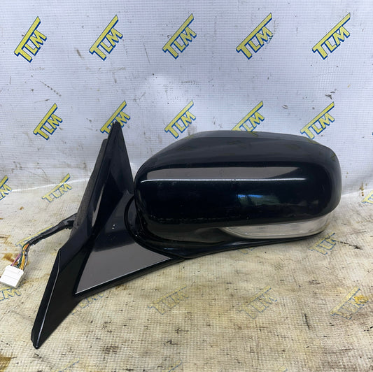 09-14 Acura TL Door Rearview Mirror *black* Driver Left 2010 2011 2012 2013 OEM